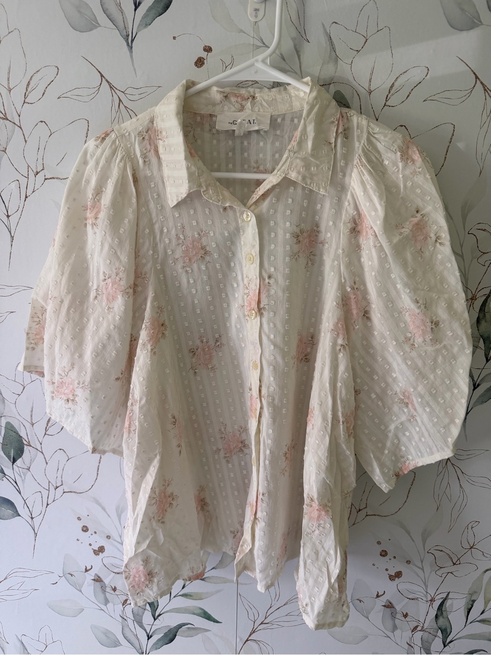 The Great The Butterfly Button Up In Pink Prairie Flower Size 3 - Picture 3 of 5